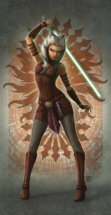 ahsoka tano fan art deviantart